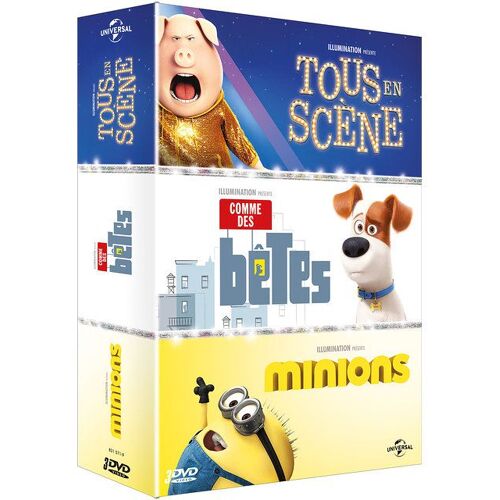 Tous En Scène + Comme Des Bêtes + Minions - Pack