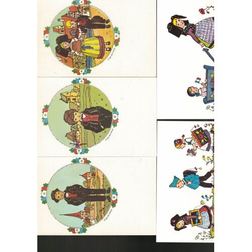 Lot De 16 Cartes Postales Differentes Hansi Vierge.