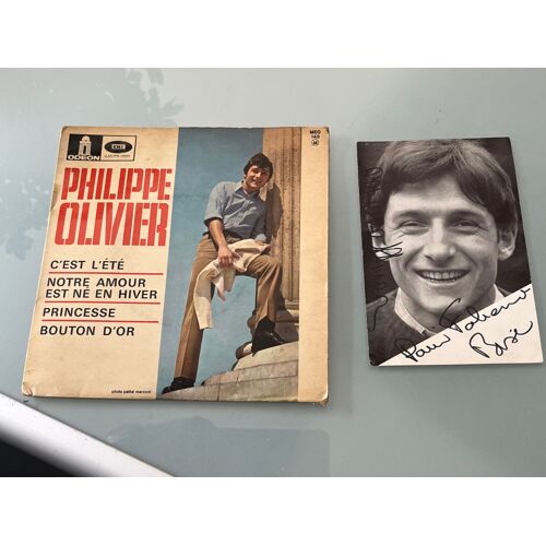 Disque 45 T. Philippe Olivier "C'est L'été"