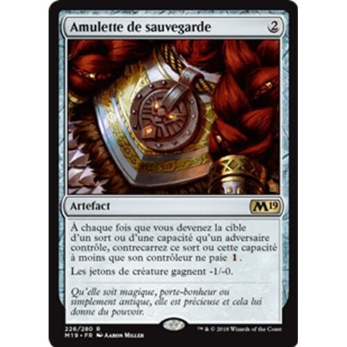 Amulette De Sauvegarde - Mtg - M2019 - R - 226/280