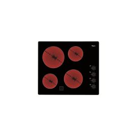WHIRLPOOL Plaque de Cuisson Vitrocéramique Noir 4 Foyers 6 niveaux de puissance