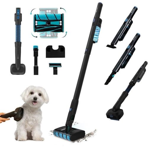 Aspirateur balai sans fil ultraléger pour sols durs