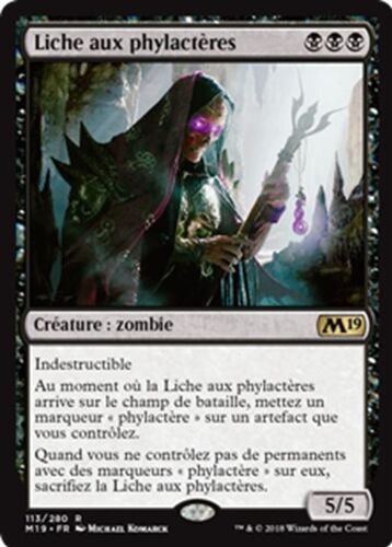 Liche Aux Phylactères - Mtg - M2019 - R - 113/280