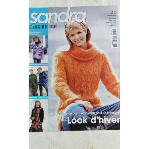 Catalogue Ancien De Laine Et Tricot SANDRA N°147 - Octobre 1996, Modèles Variés