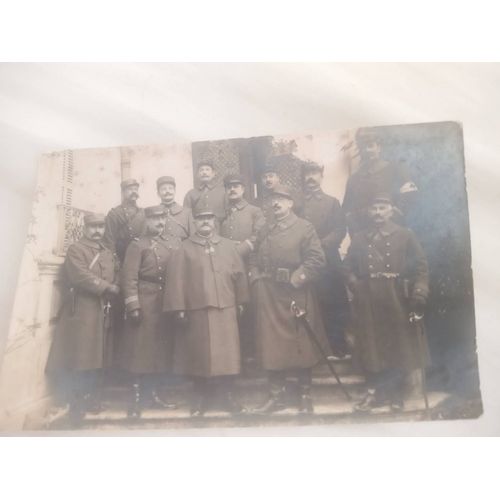 Carte Postale Vierge Ww1 État Major Du 138 Ème Régiment