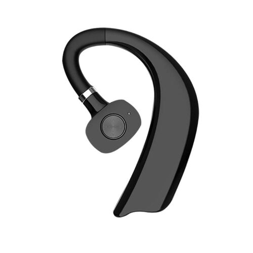 Écouteurs sans fil Bluetooth 5.0 stéréo, crochet d'oreille, casque d'écoute d'affaires mains libres, 1 pièce