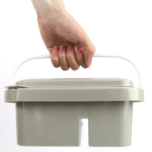 Seau De Lavage De Brosse Multifonction Avec Porte-Brosse De Palette D'art, Outil De Lavage De Brosse D'art