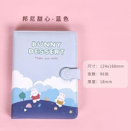 Carnet De Notes Dessin Animé Fruit Lapin Chat Mignon Avec Boucle Magnétique, Carnet De Notes Agenda Journal, Papeterie Fournitures Scolaires Et De Bureau