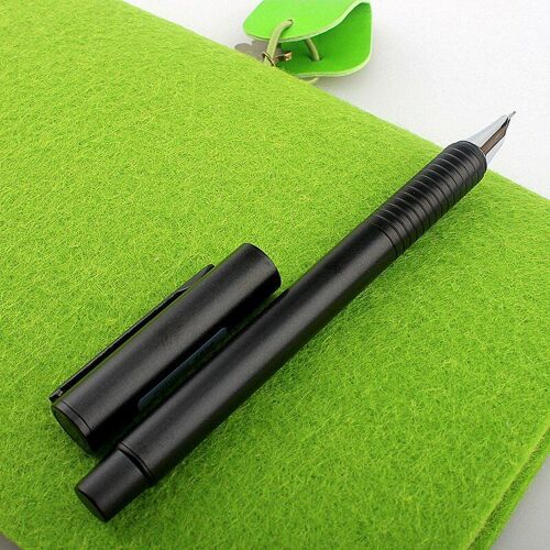 Stylo À Plume De Bureau De Luxe De Qualité, 5011 Couleurs Noires, Fournitures De Papeterie Scolaire, Encre De Calligraphie