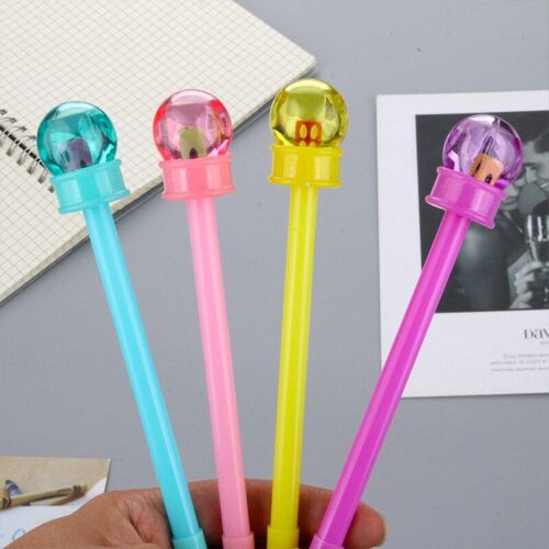 Stylo À Gel Kawaii, Fournitures Scolaires Et De Bureau, Créatif, Dés, Loisirs, Mignon, Cadeau Amusant, 4 Pièces