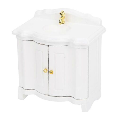 1 :12 Maison de poupée Lavabo Mini Micro Type Décoration Meuble Accessoire pour maison de poupée
