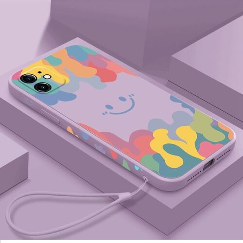 Coque de Protection souple en Silicone pour IPhone, compatible modèles 12, 12pro, 12ProMax, X, Xs, XsMax, 7, 8, 11, 11