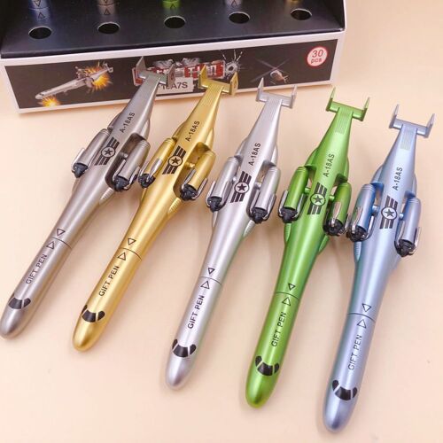 Stylo Gel Créatif Et Déformable, Uniforme De Combat Spécial, Hélicoptère, Fournitures Scolaires Et De Bureau, Mignon Kawaii, 1 Pièce