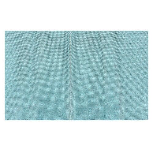 24 * 40cm Collant Verre Cristal Garniture Strass Maille Décoration Vêtements Appliques (Lac Bleu)