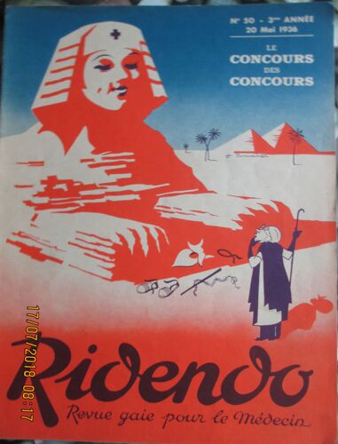 Ridendo, Revue Gaie Pour Le Médecin N°50: Le Concours Des Concours