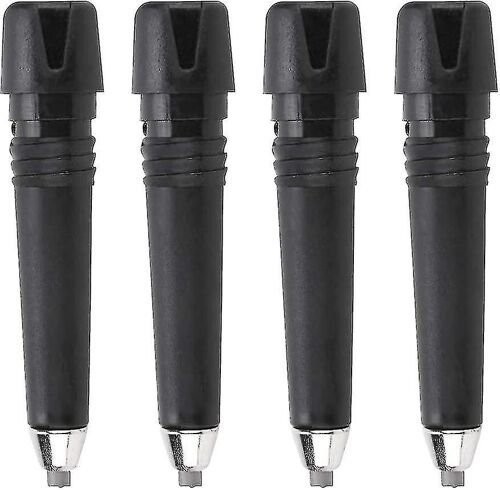 Alpenstock Hiking Stick Tip Trekking Cane Tip Accessoires De Bâton De Randonnée Pour L'escalade 4 Pièces