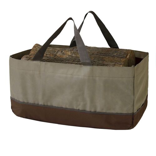 Porte-bûches de bois de chauffage grand sac de bois de chauffage haute capacité durable