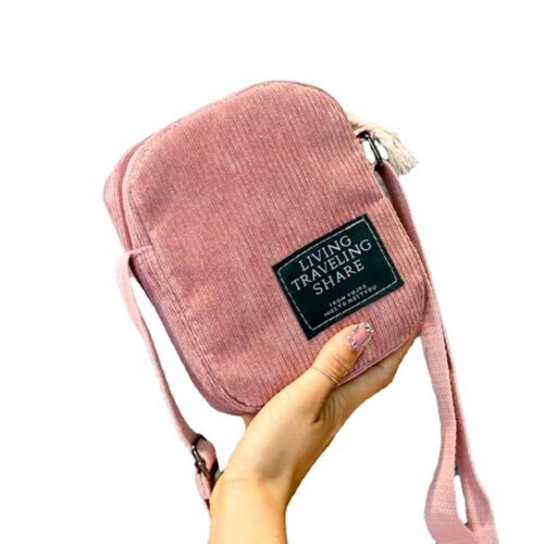 Fashion Women Crossbody Messenger Bag Shoulder Bags Ladies Casual Handbag for Women, Rose