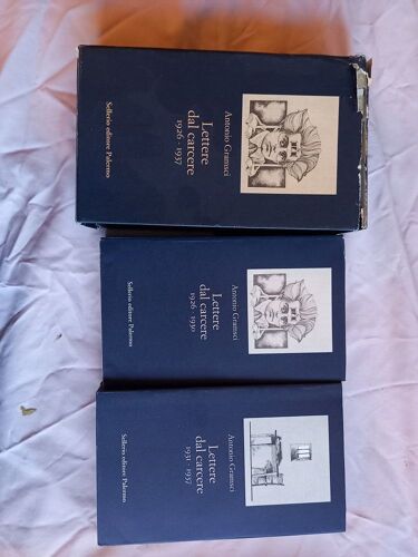 Lettere Dal Carcere, Gramsci, 2 Livres, 1926 - 1930 Et 1931 - 1937