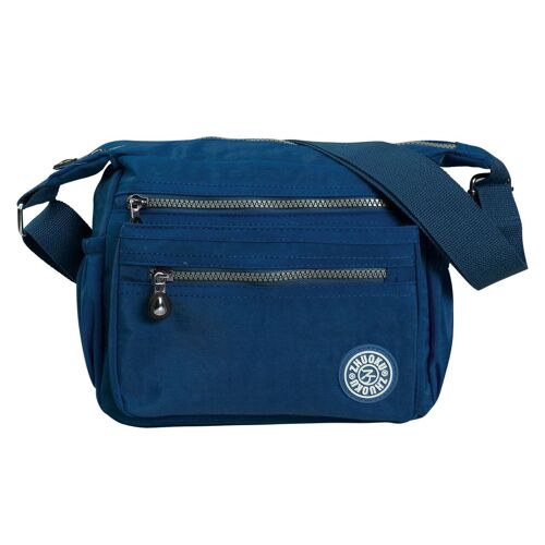 Fashion Women Handbag Tote Messenger Cross Body Bag Handbag Ladies Shoulder Bag Purse Waterproof, Bleu foncé