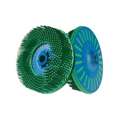Brosse abrasive radiale M14 Ø 115x38mm A36 brun Tyrolit