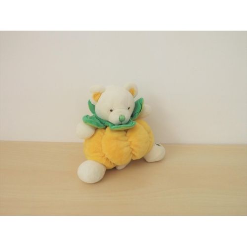 Doudou Chat Fruit Jaune Ciron Baby Nat' Babynat