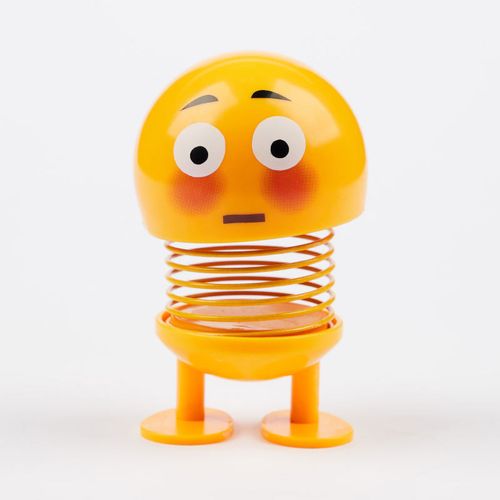 Jouet à tête Bobble de printemps, visage mignon, poupée d'émotion de voiture, décoration intérieure pour tableau de bord de voiture n ¡ã 2