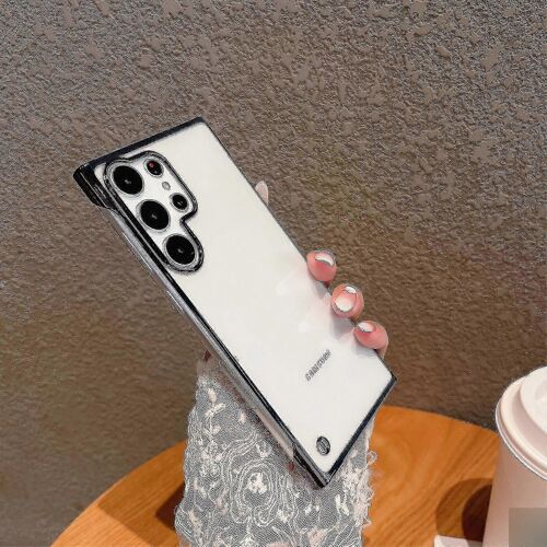 Pour Samsung Galaxy S24 Ultra Coque De Protection Sans Cadre Électrolytique Anti-Jaunissement
