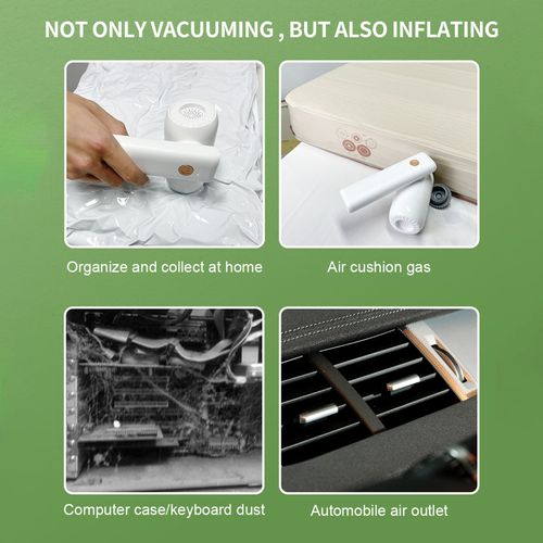 Aspirateur De Voiture, Aspirateur à Main Haute Puissance 50 W Avec LumièRes Led DifféRentes Buses, Pliable à 180 ¡Ã, Portable, Rechargeable, Aspirateur Sans Fil Pour Voyage, Camping-Car, Maison