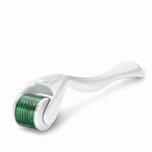 Dermaroller Microneedling Roller Avec 540 Aiguilles, 0,5 Mm, Efficace Contre Les Rides, Les Pores Dilatés, Les Vergetures