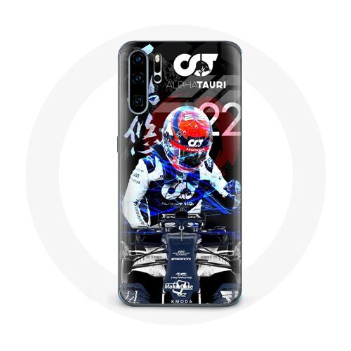 Coque Pour Samsung Galaxy P30 Pro Formule 1 Yuki Tsunoda Pilote Automobile Japonais De F1