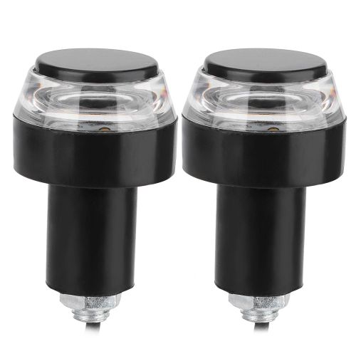 2 PièCes LumièRe De Plaque D'immatriculation Led Lampe De Signalisation 27,6 Pouces Accessoire De CâBle Pour Moto Atv Scooter Blanc Tourner Au Bleu