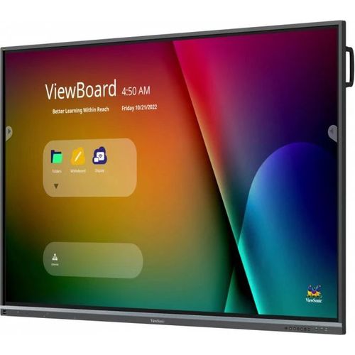 ViewSonic ViewBoard IFP7550-5F - 75" 50-5F Series écran LCD rétro-éclairé par LED - signalétique numérique interactive - avec écran tactile (multi-touch) / capacité PC en...