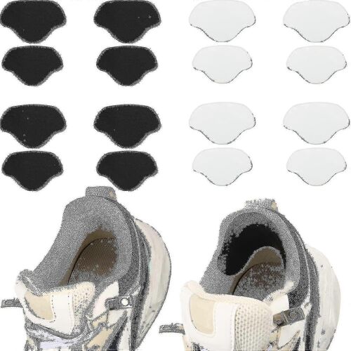8 Paires Chaussure Talon Réparation Patch Kit Chaussure Sneaker Trou Réparation Patch Auto-Adhésif Chaussure Talon Trou D'usure