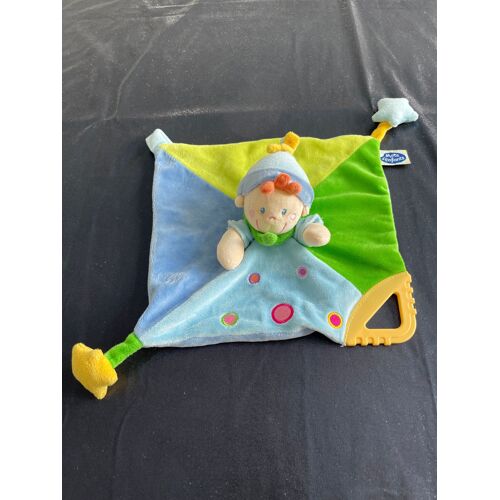 Doudou Peluche Clown Mots D Enfants Plat Anneaux Dentition