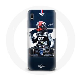 Coque Pour Samsung Galaxy A10 Formule 1 Max Verstappen Pilote Automobile F1 Bleu