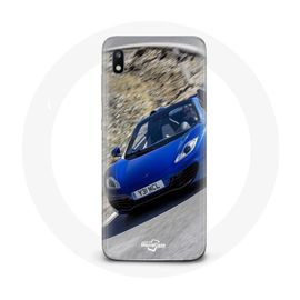 Coque Pour Samsung Galaxy A10 Formule 1 Mclaren Voiture Bleu