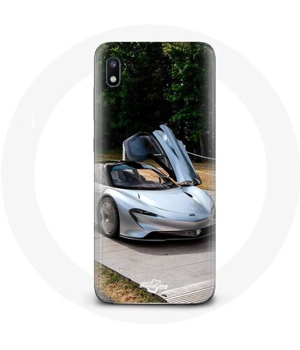 Coque pour Samsung Galaxy A10 Formule 1 McLaren Voiture Gris