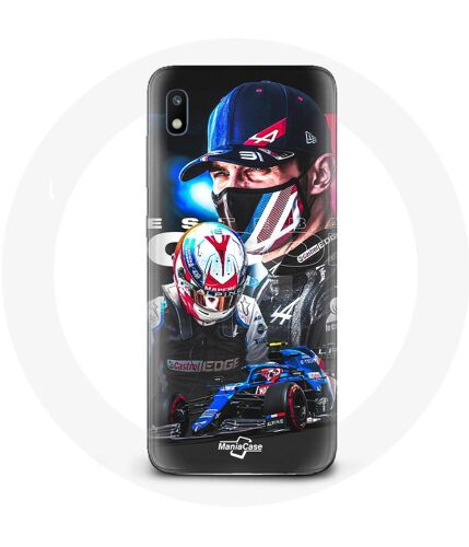 Coque Pour Samsung Galaxy A10 Formule 1 Esteban Ocon Pilote Automobile De F1