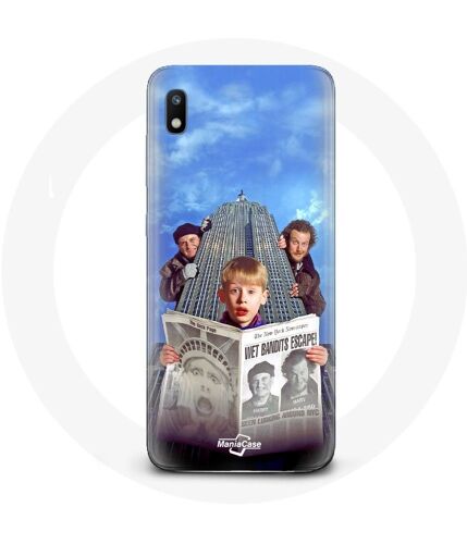 Coque Pour Samsung Galaxy A10 Home Alone Maman J'ai Encore Raté L'avion