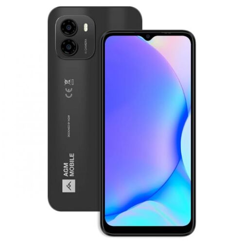 AGM NOTE N1 16,6 cm (6.52") Double SIM hybride Android 13 4G USB Type-C 8 Go 128 Go 4900 mAh Noir