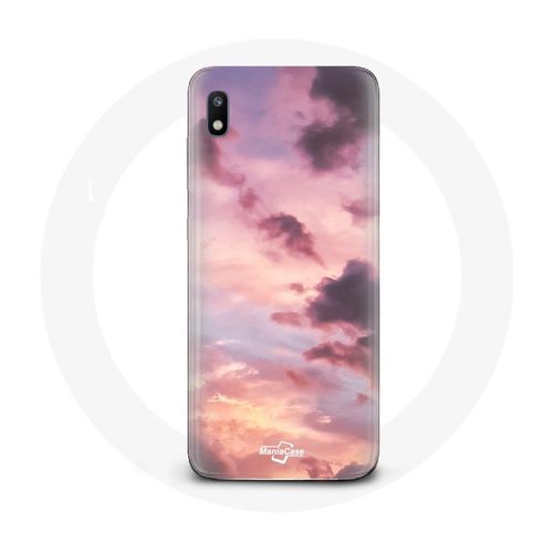 Coque Pour Samsung Galaxy A10 Coucher De Soleil Rose