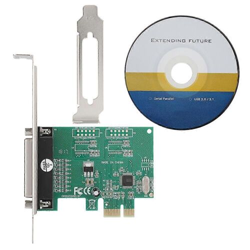Adaptateur de convertisseur d'imprimante DB25 LPT à port parallèle vers carte PCI-E Express