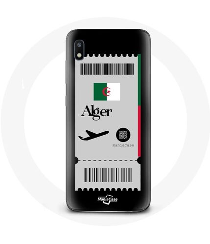 Coque Pour Samsung Galaxy A10 Billet D'avion Alger