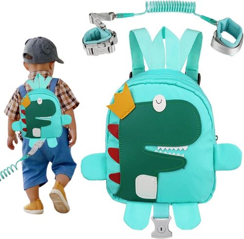Harnais De Sécurité Enfant,Sac À Dos Avec Sécurité Laisse, 1.5 M Anti Perdu Poignet Ceinture Pour Bébé Rênes De Sécurité