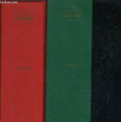 2 Classeurs Connaissance Des Mathematiques - Exercices + Solutions