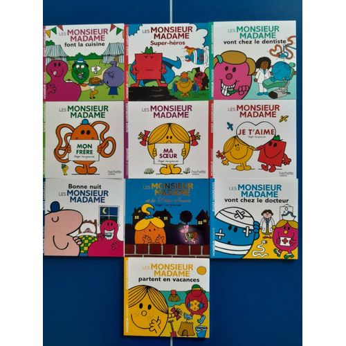 Lot De 10 Livres Neufs Monsieur Et Madame