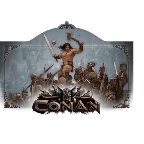 Lot Figurines Conan - 42 Personnages Type Dungeon Dragons Pathfinder Ravenloft - Monolith Mongoose Modiphius