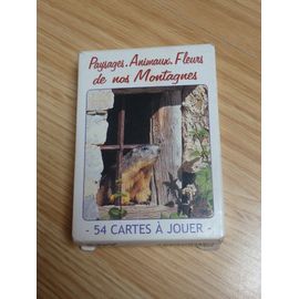 Paysages, Animaux, Fleurs De Nos Montagnes, 54 Cartes À Jouer
