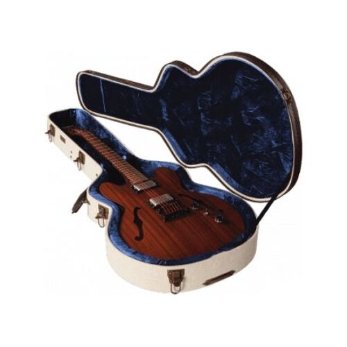 Gator - Gw-Jm 335 - Étui Bois Deluxe Pour Guitare Semi-Hollow - Beige